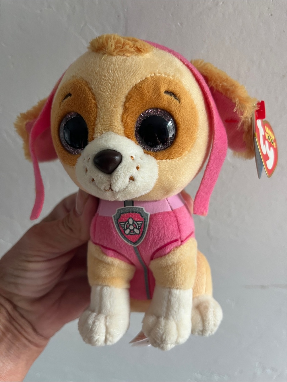 TY “Skye” from Paw Patrol with Glitter Eyes